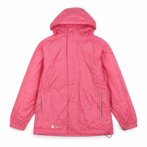 Hi Gear Girls Pink Waterproof Rain Coat 7-8 Years