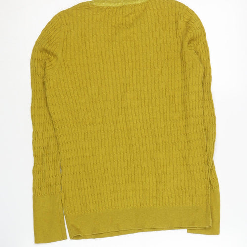 Next Women Green Pullover Crew Neck Jumper Size 12