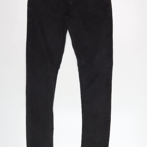 Bench Men's Black Skinny Jeans, Size 20, Slim Fit