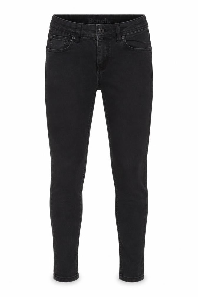 Bench Men's Black Skinny Jeans, Size 20, Slim Fit