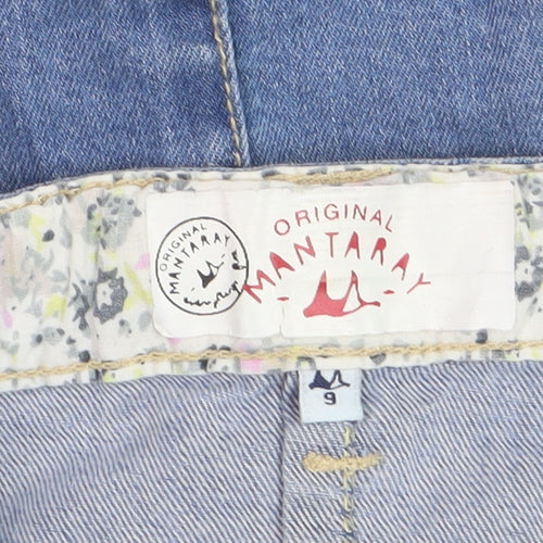 Mantaray Girls Blue Denim A-Line Skirt, Age 9, Casual & Stylish