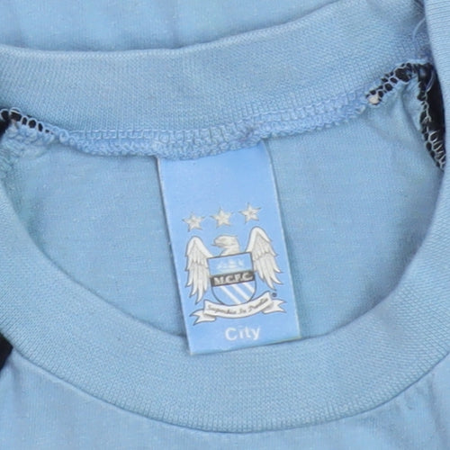 City Boys Blue Black Long Sleeve T-Shirt 4-5 Years
