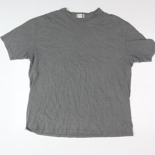 GAP Men's Grey Short Sleeve T-Shirt XXL