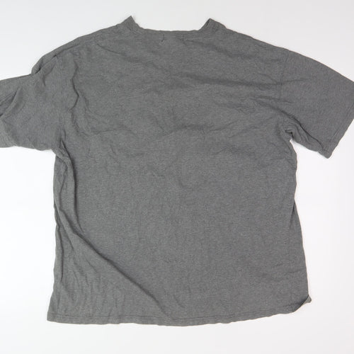 GAP Men's Grey Short Sleeve T-Shirt XXL