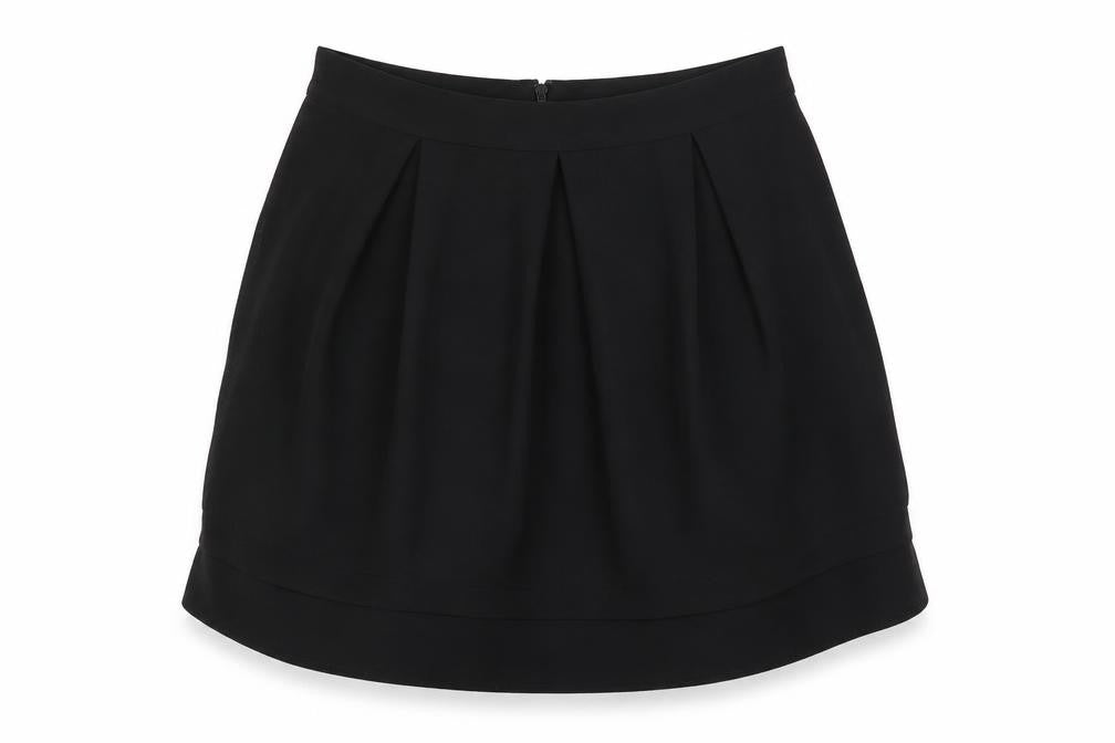 Front view of Rock & Rags Women's Black Skirt, size S