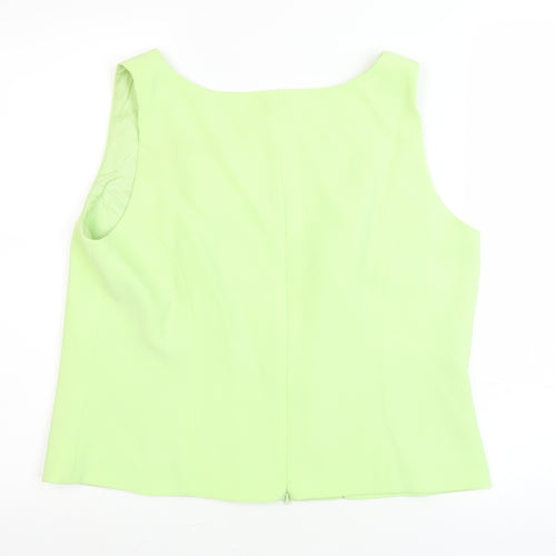 Roman Originals Women Green Tank Top Size 16