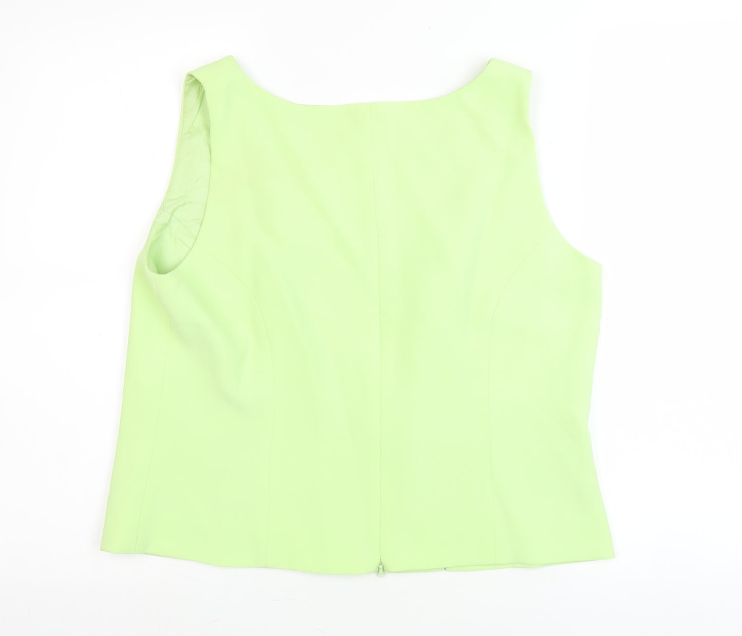 Roman Originals Women Green Tank Top Size 16