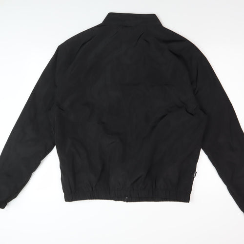Le Breve Men's Black Basic Jacket, Size L, Casual Wear