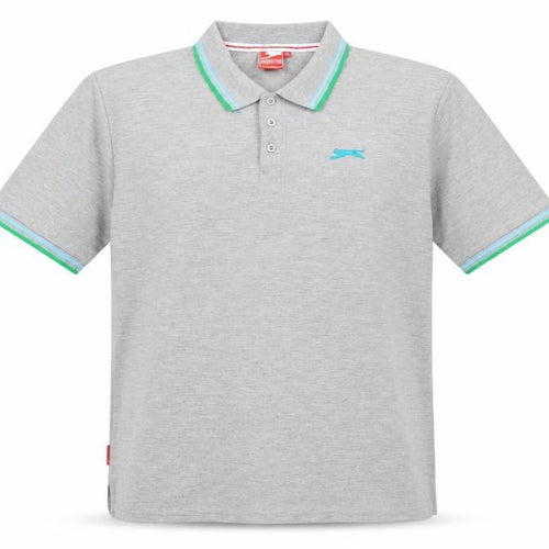 Slazenger Grey Men's XL Polo Shirt Short Sleeve