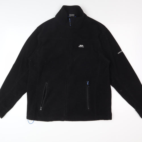 Trespass Men's Black Fleece Jacket Medium