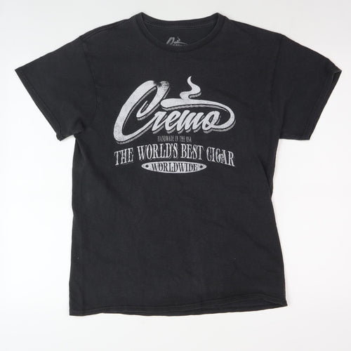 Cremo Men's Black Graphic M T-Shirt