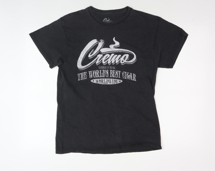 Cremo Men's Black Graphic M T-Shirt