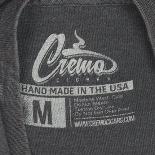 Cremo Men's Black Graphic M T-Shirt