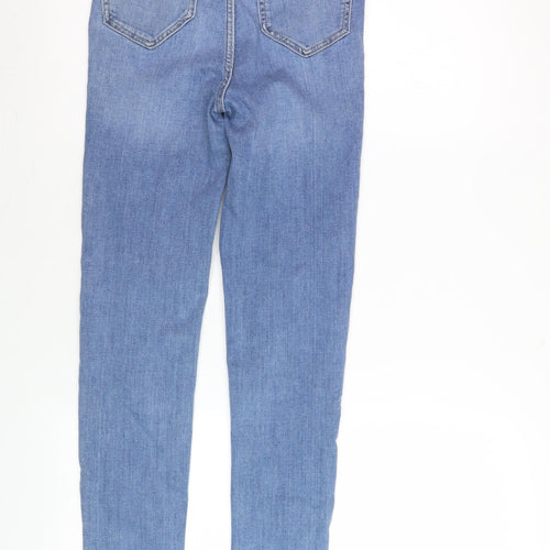 Marks and Spencer Blue Skinny Jeans Size Girth