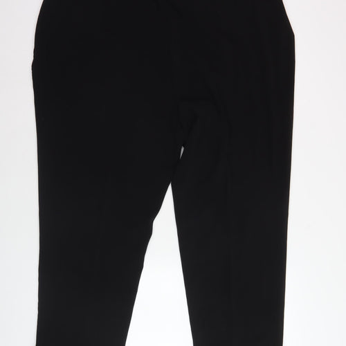 Barkattex Women's Black Trousers Size 22 Straight Leg