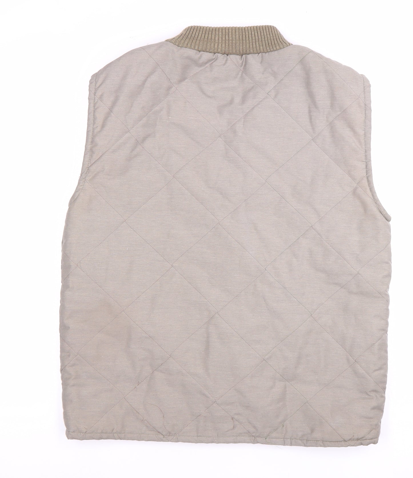 Invicta Men's Beige Quilted Waistcoat Size 38