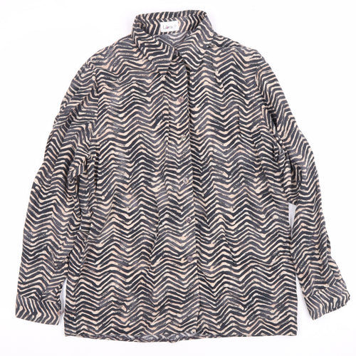 Lara Women's Multicoloured Geometric Blouse Size 14