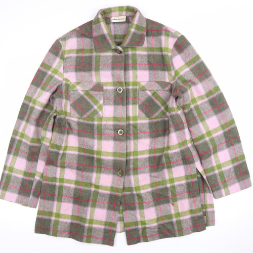 Schneberger Women's Multicoloured Plaid Jacket Size 14