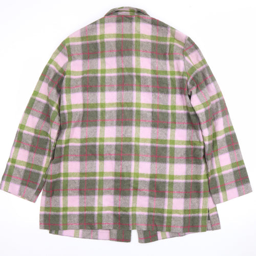Schneberger Women's Multicoloured Plaid Jacket Size 14