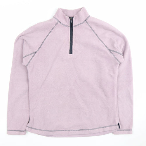 Peter Storm Women's Purple Fleece Sweatshirt Size 12