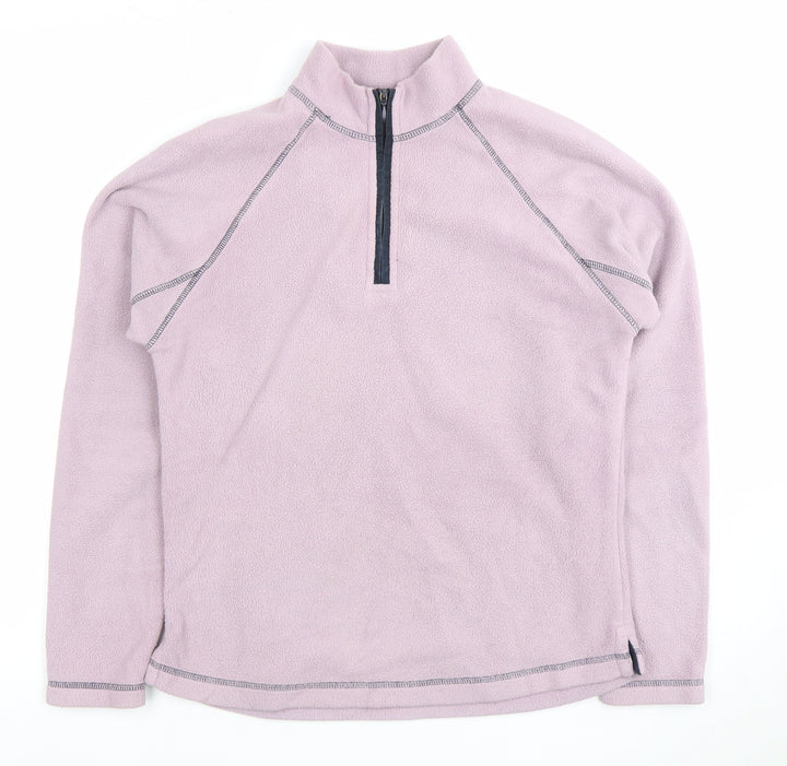 Peter Storm Women's Purple Fleece Sweatshirt Size 12