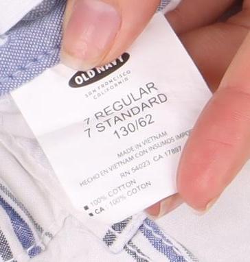 Old Navy Boys White Plaid Shorts - Size 7, Regular Fit