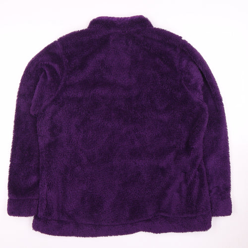 Regatta Women's Purple Fleece Sweatshirt UK 18