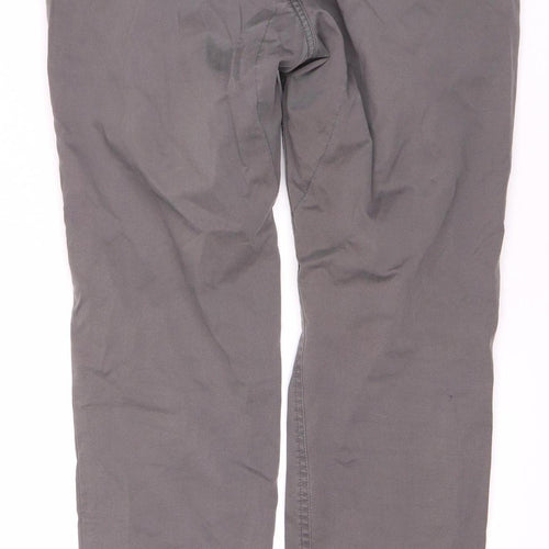 Oakley Men's Grey Chino Trousers Slim Fit Size 33