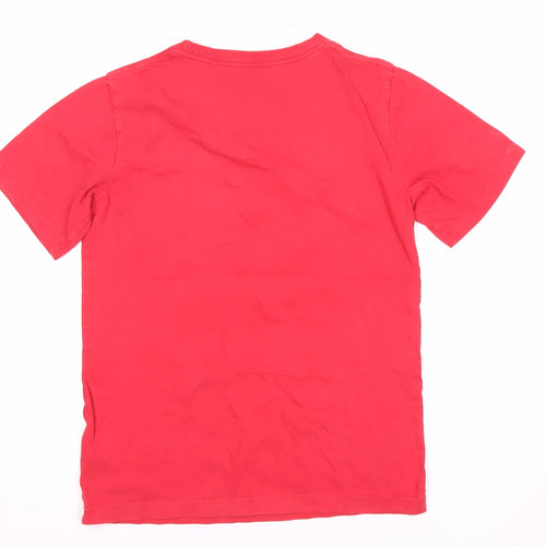 Converse Boys Red Graphic Print T-Shirt, Size L
