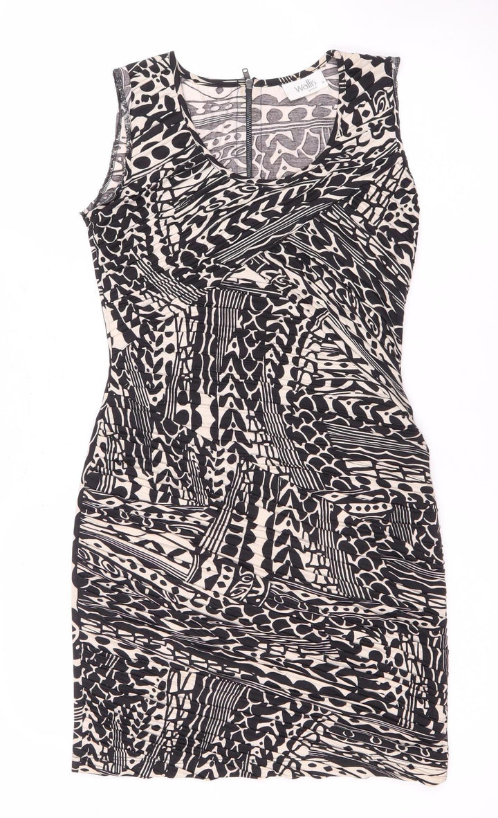 Wallis Petite Women's Multicoloured Sleeveless Dress
