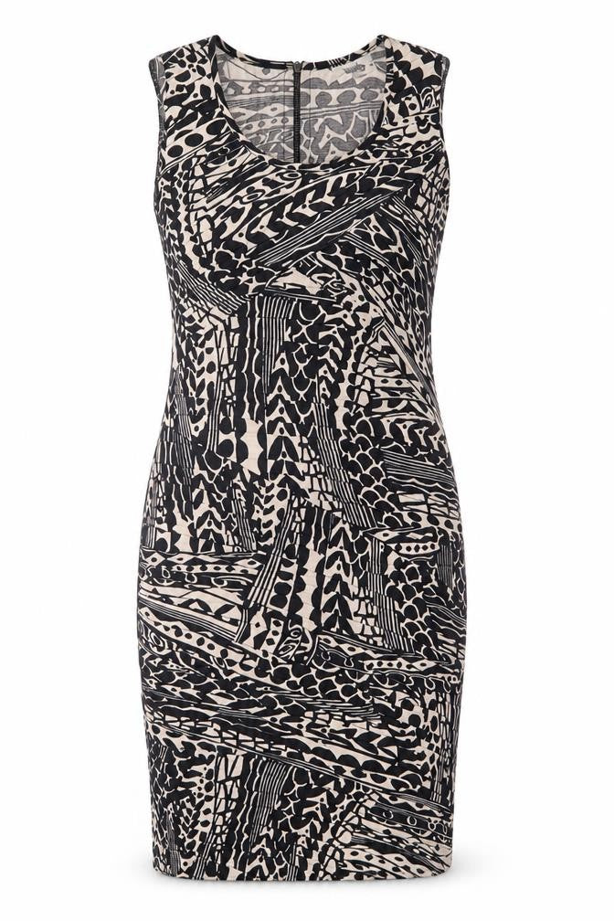 Front view of Wallis Petite Women's Multicoloured Sleeveless Dress