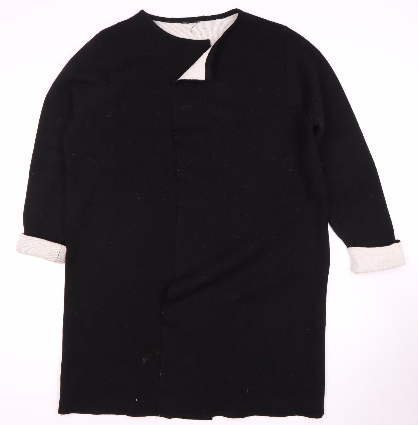 Wallis Women's Black Cardigan L Jersey Long Sleeve