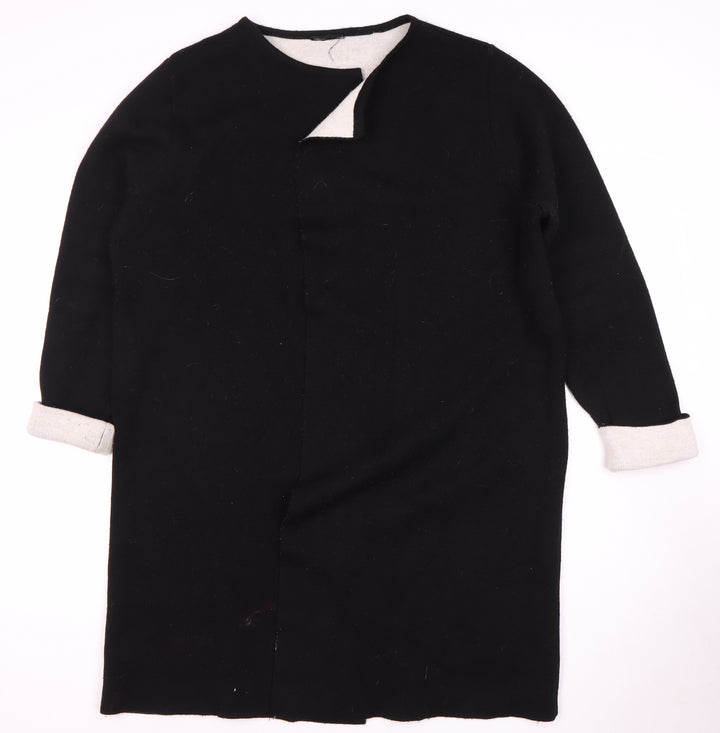 Wallis Women's Black Cardigan L Jersey Long Sleeve