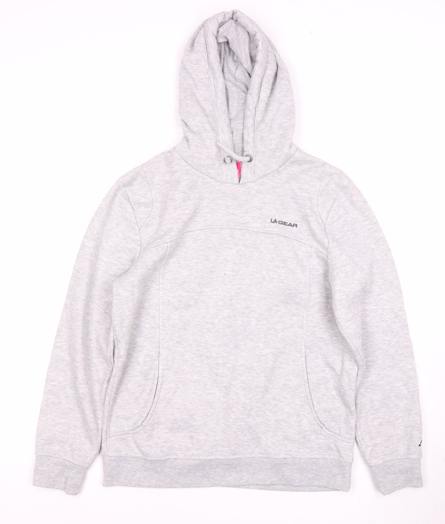 LA Gear Women's Grey Pullover Hoodie Size 10