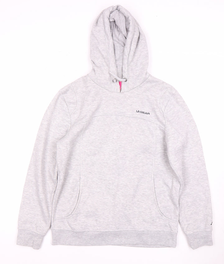 LA Gear Women's Grey Pullover Hoodie Size 10