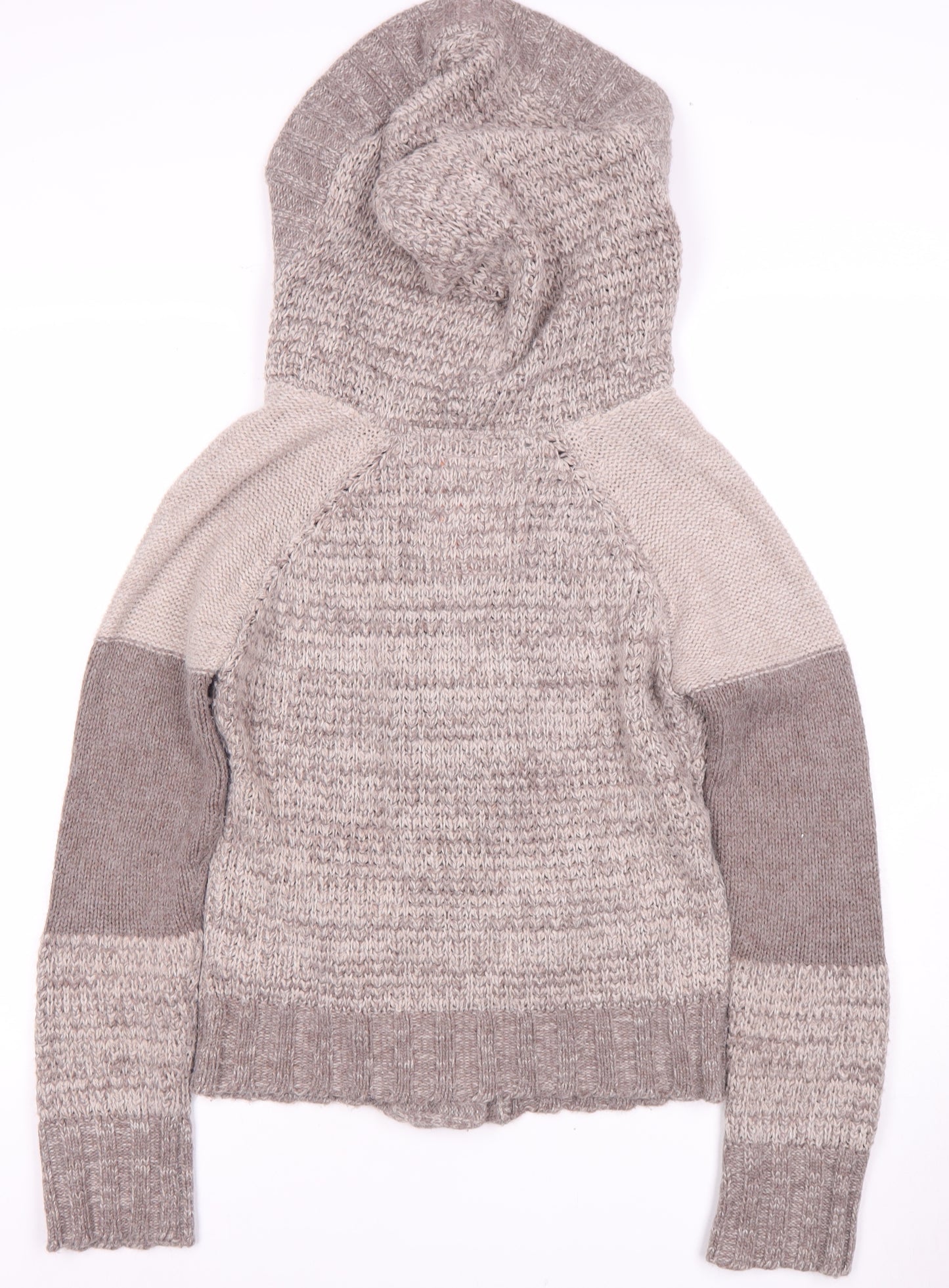 Soulcal California Women's Grey Hooded Cardigan, Size 12
