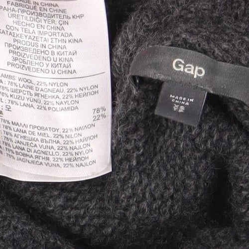 Gap Women's Grey Fair Isle Jumper Dress