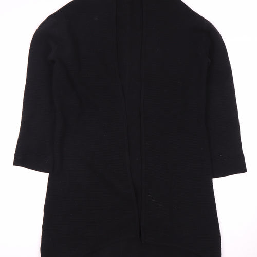 Planet Black Women's Medium Open Front Cardigan with Buckle