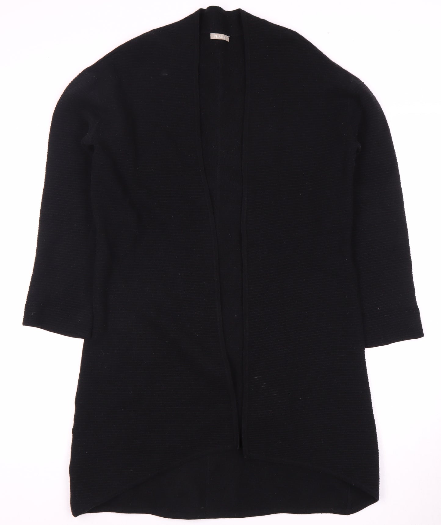 Planet Black Women's Medium Open Front Cardigan with Buckle