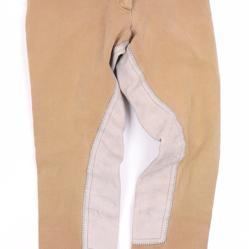 Cavallo Women's Beige Jodhpurs 10 Casual Cotton