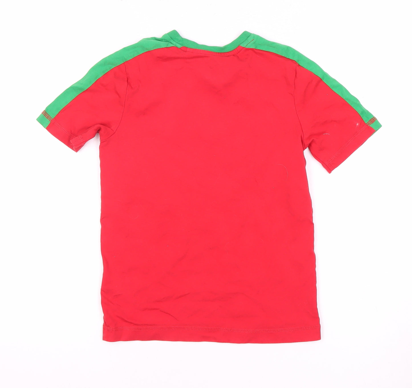 F&F Cymru Wales Sporty Boys Red Graphic T-Shirt, Size 6-7 Years, Comfy Cotton