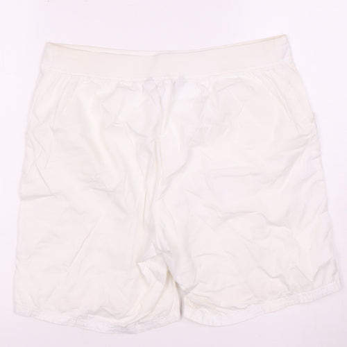 Bonmarché Women's White Casual Shorts Size 12