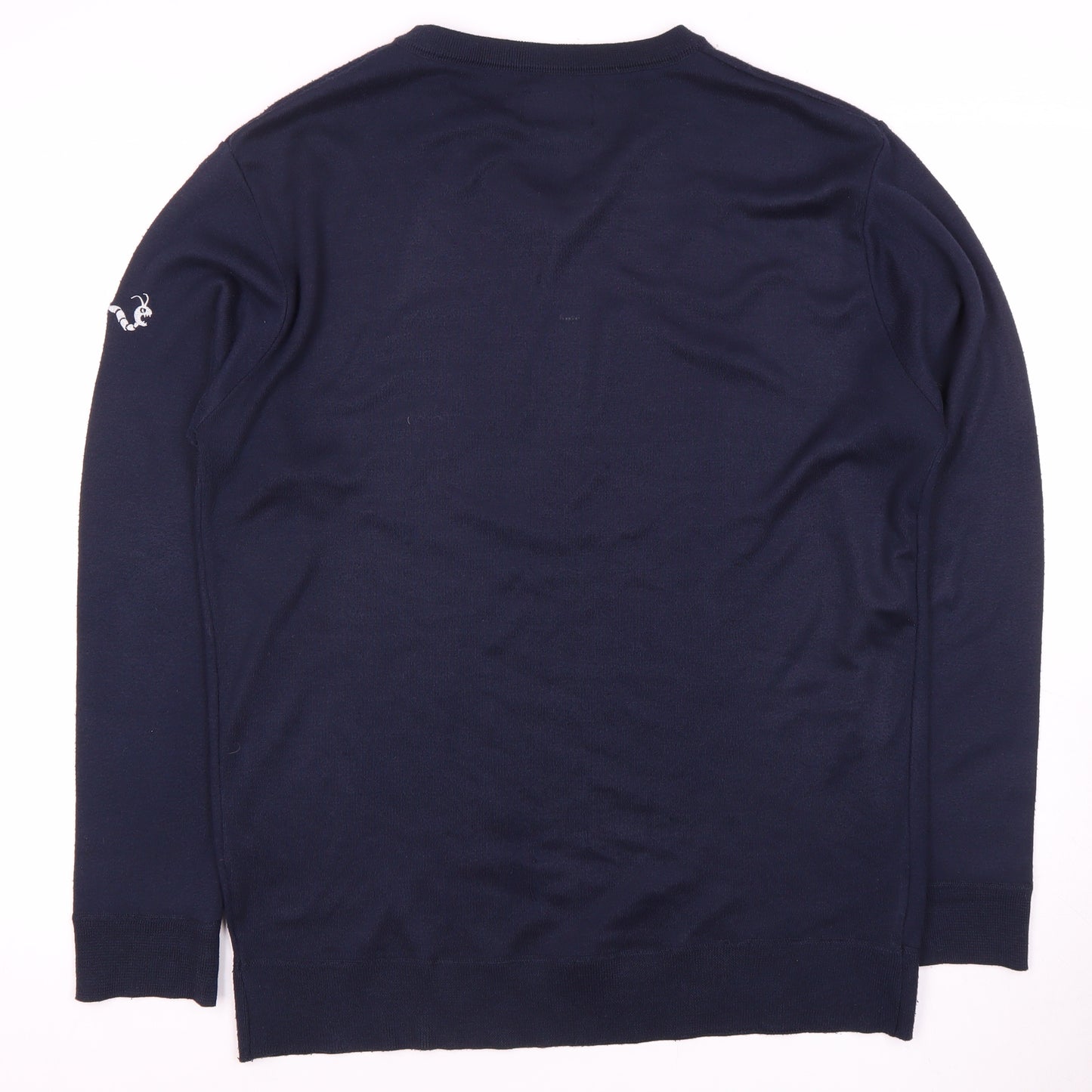 Woodworm Golf Men's Blue V-Neck Pullover 2XL Sweater
