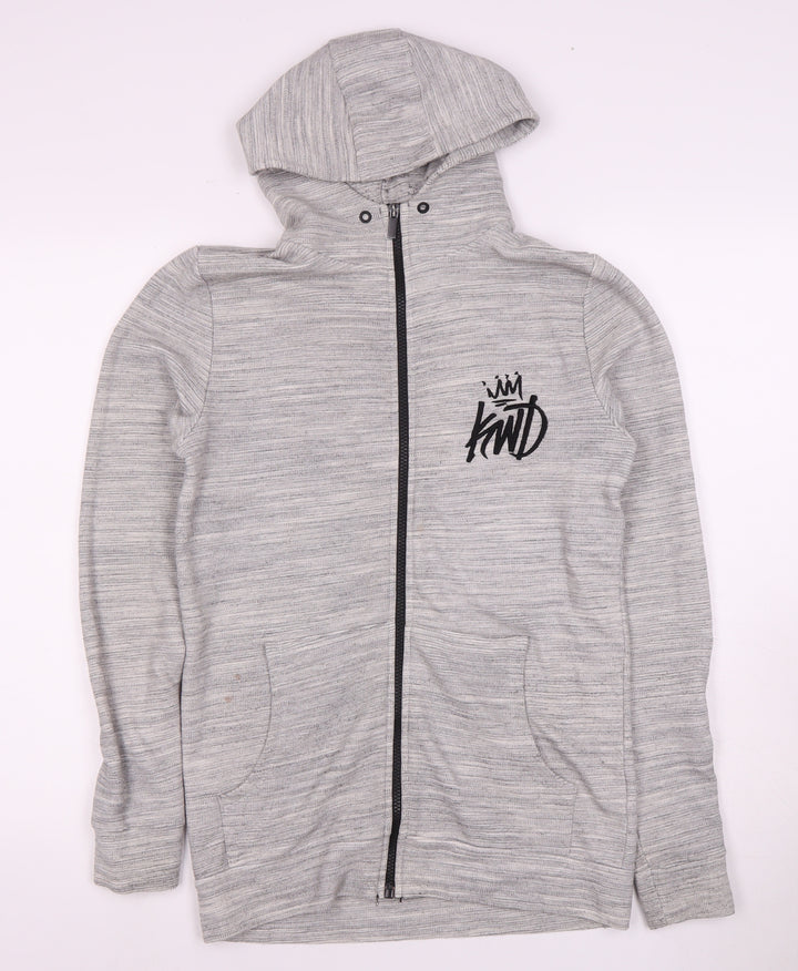 Kings Will Dream Men's Grey Full Zip Hoodie S