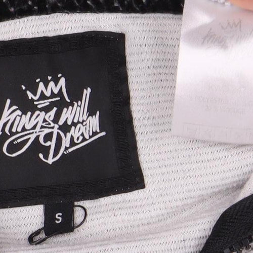 Kings Will Dream Men's Grey Full Zip Hoodie S
