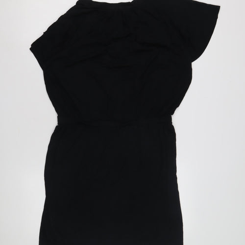 Gap Women's Black Short Sleeve Casual Dress M