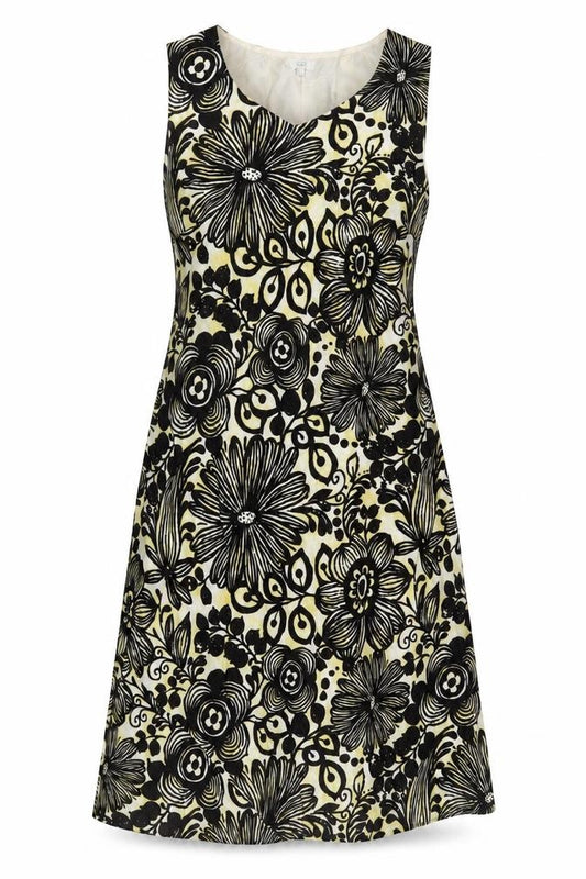 Front view of Country Casuals Women's Multicoloured Floral Dress, size 12