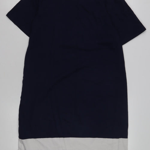 Quba & Co. Women's Blue Casual T-Shirt Dress Size 10