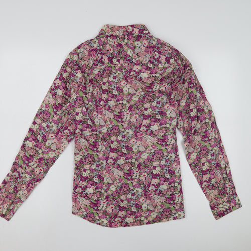 Marks and Spencer Women's Floral Blouse UK 16 Multicoloured