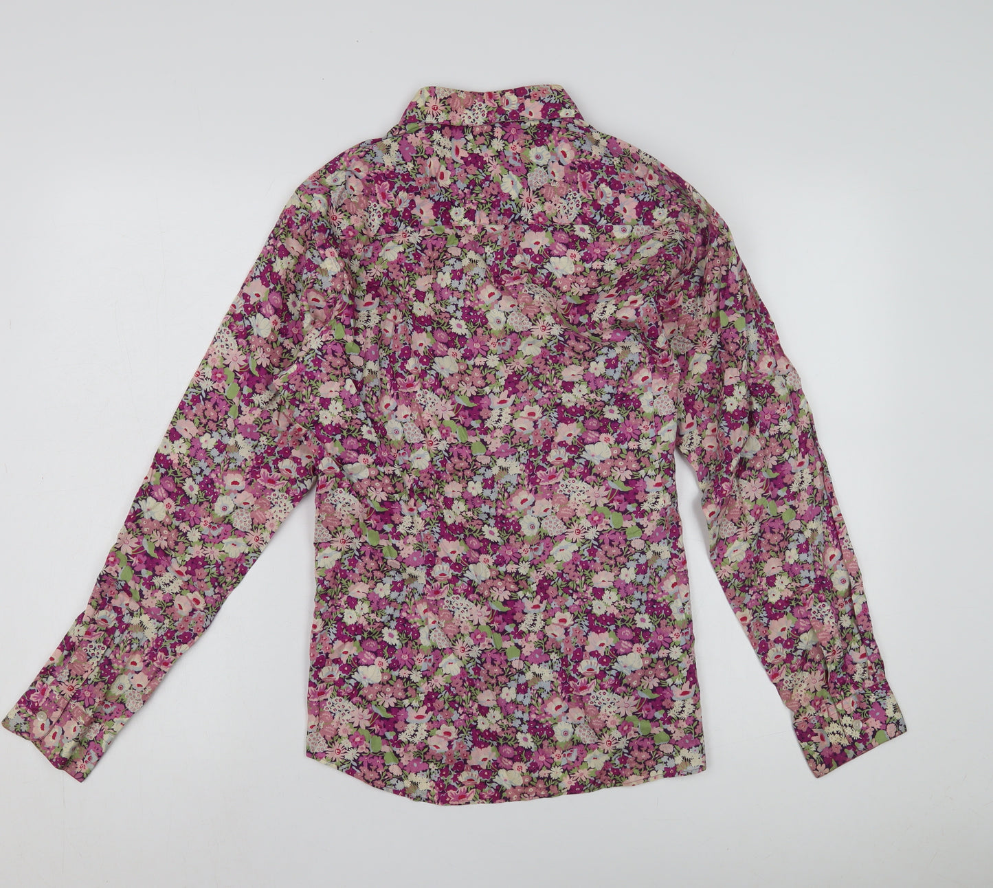 Marks and Spencer Women's Floral Blouse UK 16 Multicoloured